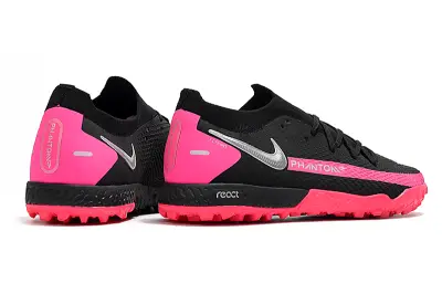 Nike Phantom GT Pro TF - Black/Electric Pink/Charcoal Gray