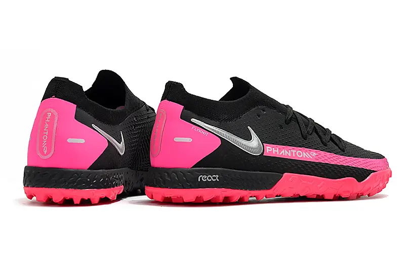 Nike Phantom GT Pro TF - Black/Electric Pink/Charcoal Gray