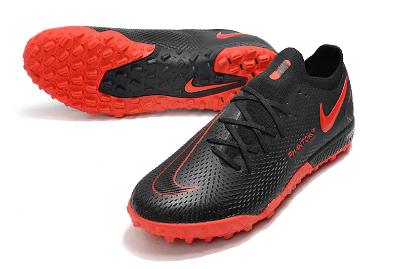 Nike Phantom GT Pro TF - Black/Fiery Red/Carbon Grey