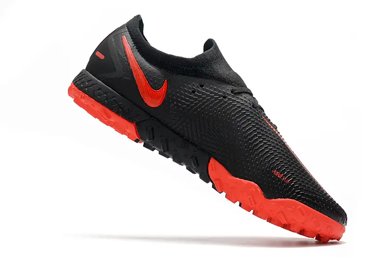 Nike Phantom GT Pro TF - Black/Fiery Red/Carbon Grey