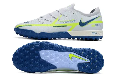 Nike Phantom GT Pro TF - White/Neon Green/Cobalt Blue