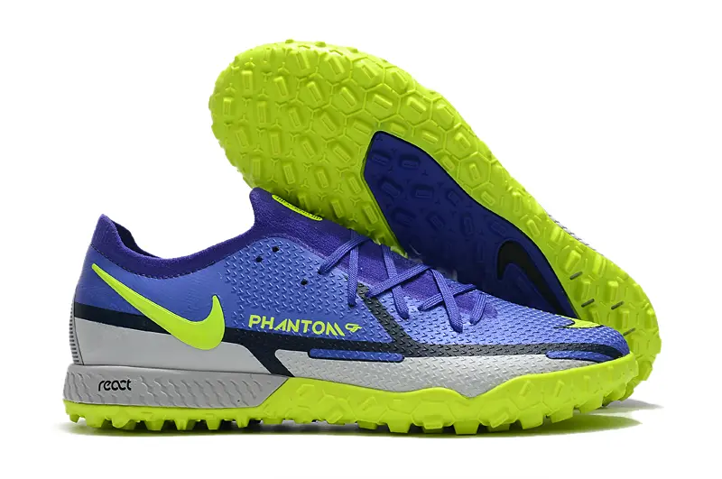Nike Phantom GT Pro TF - Purple/Electric Green/Gray