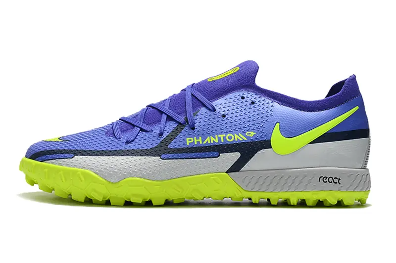 Nike Phantom GT Pro TF - Purple/Electric Green/Gray
