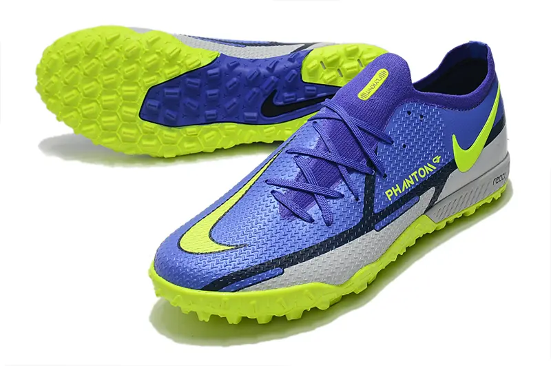 Nike Phantom GT Pro TF - Purple/Electric Green/Gray