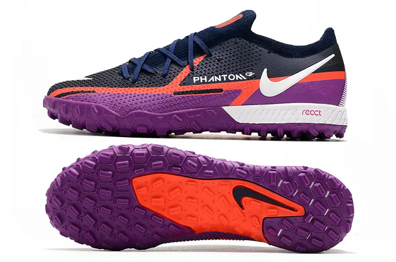 Nike Phantom GT Pro TF - Navy/Vibrant Orange/Deep Purple