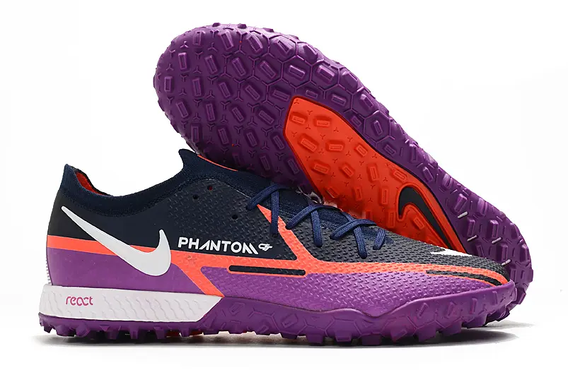 Nike Phantom GT Pro TF - Navy/Vibrant Orange/Deep Purple