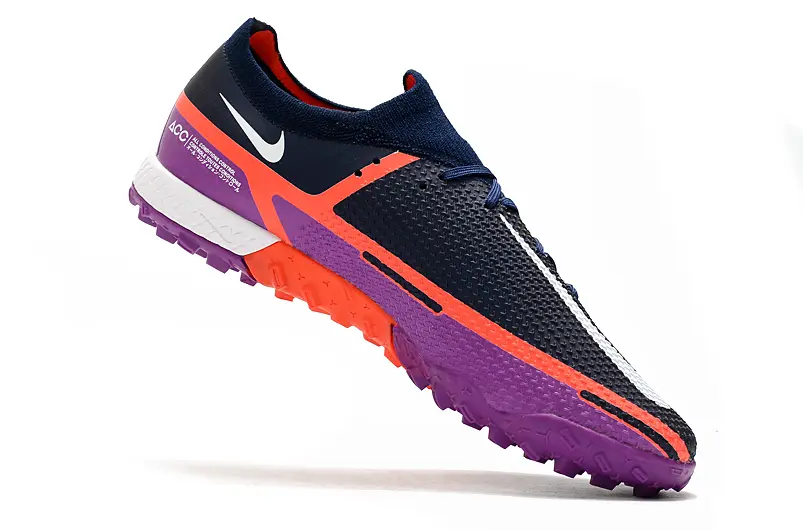 Nike Phantom GT Pro TF - Navy/Vibrant Orange/Deep Purple