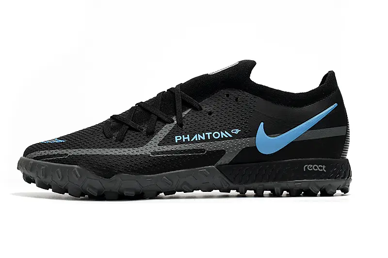 Nike Phantom GT Pro TF - Black/Sky Blue/Graphite Gray