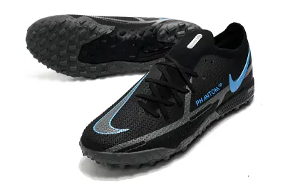 Nike Phantom GT Pro TF - Black/Sky Blue/Graphite Gray