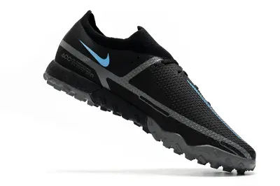Nike Phantom GT Pro TF - Black/Sky Blue/Graphite Gray