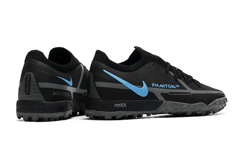 Nike Phantom GT Pro TF - Black/Sky Blue/Graphite Gray