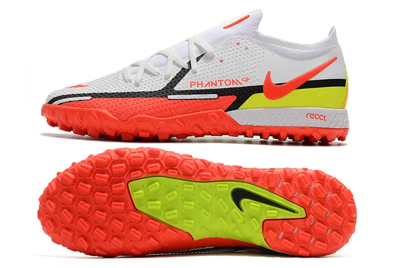 Nike Phantom GT Pro TF - White/Fiery Red/Electric Green