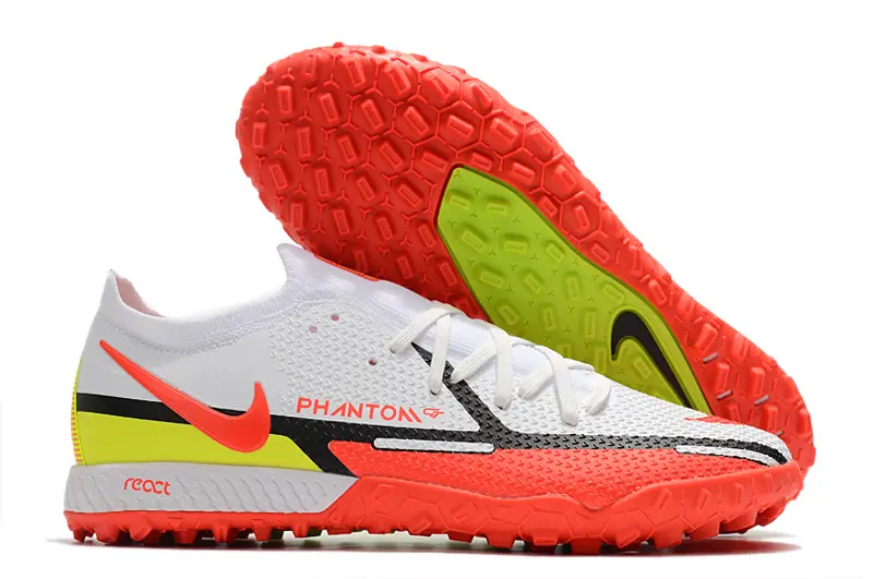 Nike Phantom GT Pro TF - White/Fiery Red/Electric Green
