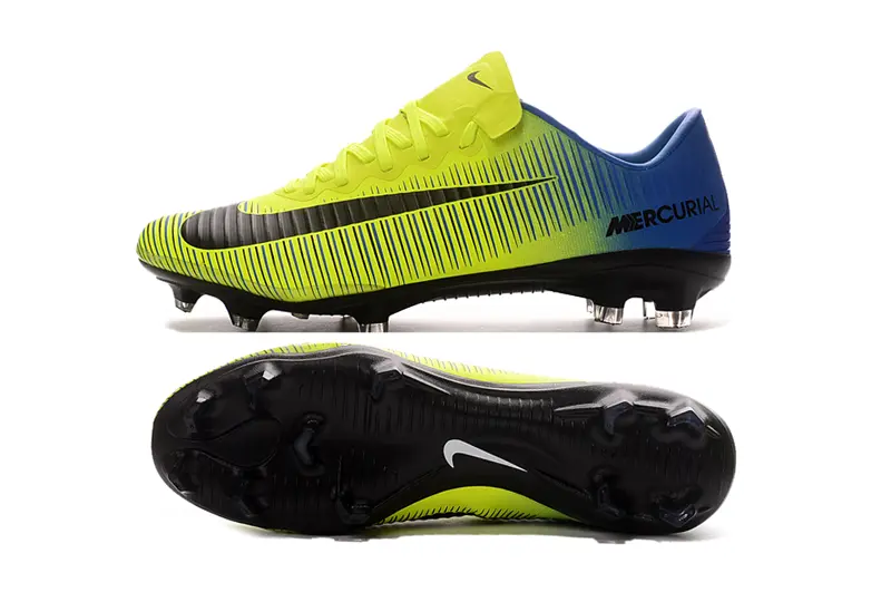 Nike Mercurial Vapor 11 FG - Yellow/Electric Yellow/Blue Fade