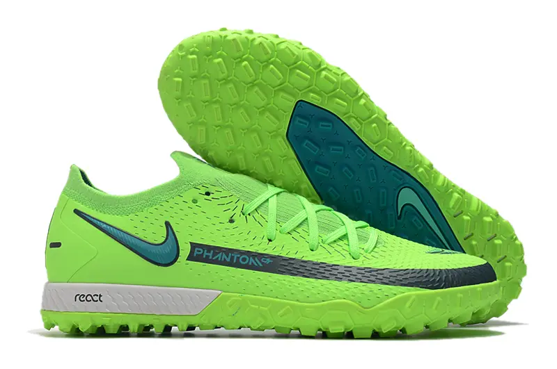 Nike Phantom GT Pro TF - Green/Electric Lime/Sapphire Blue