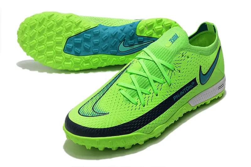 Nike Phantom GT Pro TF - Green/Electric Lime/Sapphire Blue