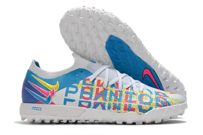 Nike Phantom GT Pro TF - White/Sky Blue/Neon Yellow
