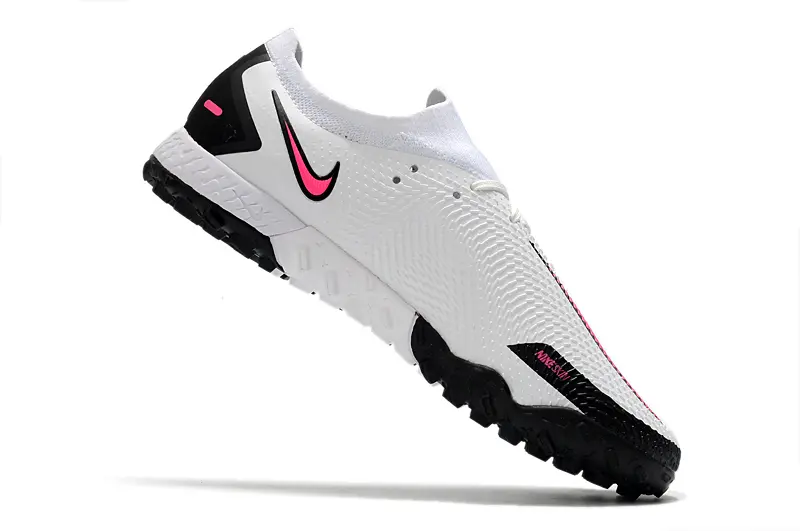 Nike Phantom GT Pro TF - White/Pink Highlight/Black Accents