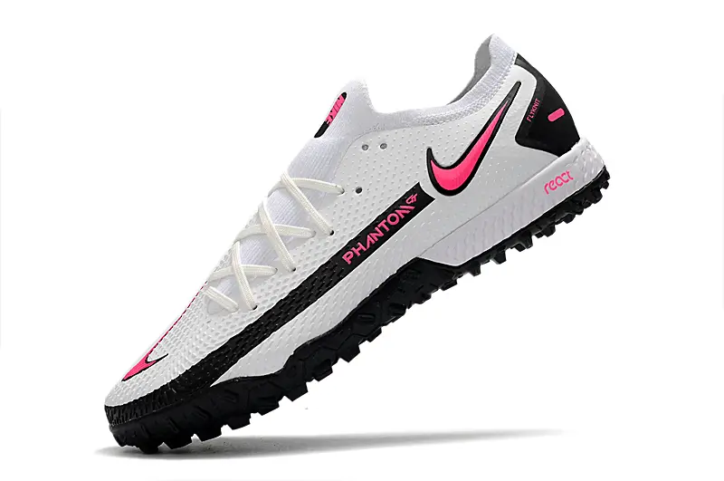 Nike Phantom GT Pro TF - White/Pink Highlight/Black Accents