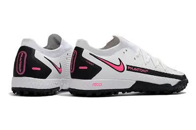 Nike Phantom GT Pro TF - White/Pink Highlight/Black Accents