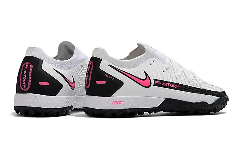 Nike Phantom GT Pro TF - White/Pink Highlight/Black Accents