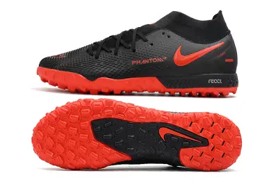 Nike Phantom GT Pro TF - Black/Bright Red/Dark Graphite