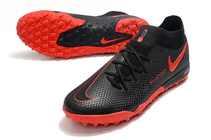 Nike Phantom GT Pro TF - Black/Bright Red/Dark Graphite