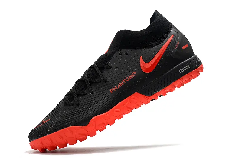 Nike Phantom GT Pro TF - Black/Bright Red/Dark Graphite