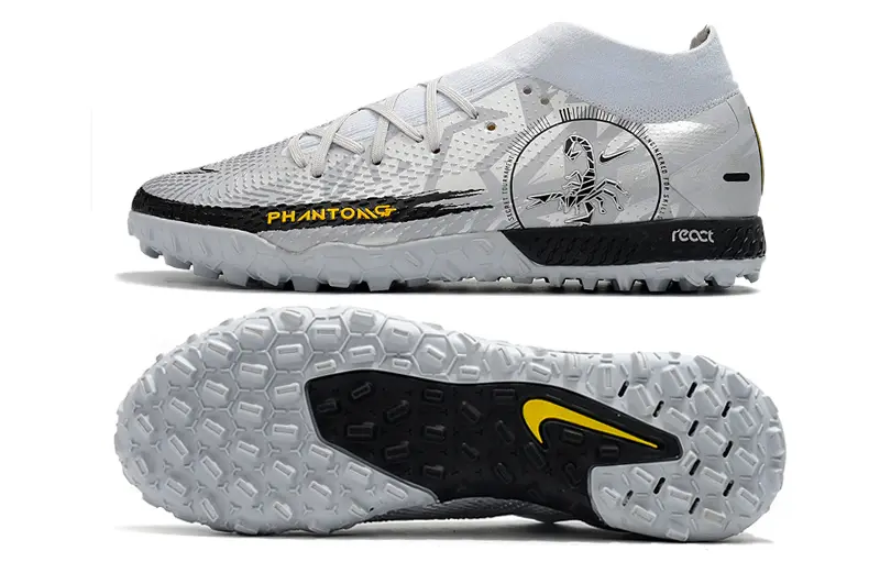 Nike Phantom GT Pro TF - White/Black/Yellow