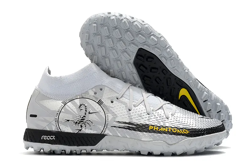 Nike Phantom GT Pro TF - White/Black/Yellow