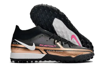 Nike Phantom GT Pro TF - Black/Metallic Bronze/Pink Blast
