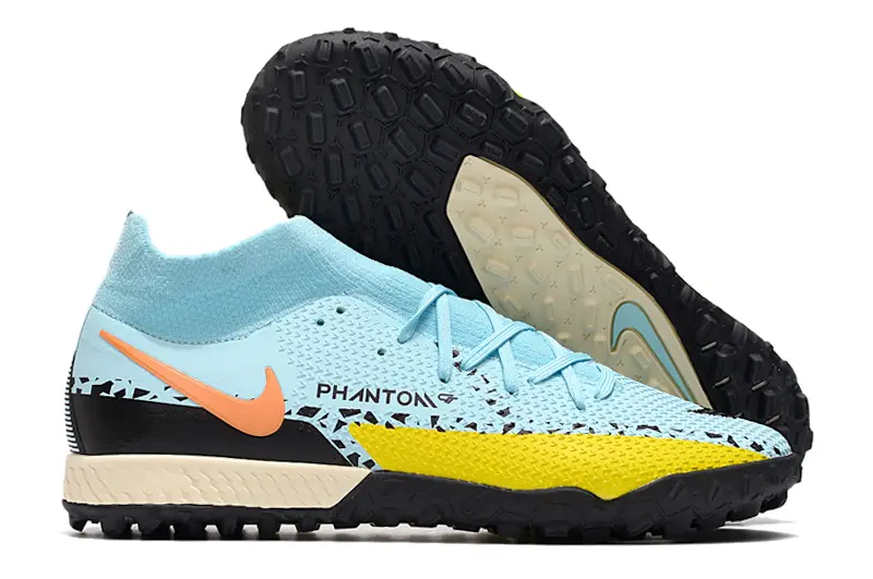 Nike Phantom GT Pro TF - Blue/Sky Blue/Lemon Yellow