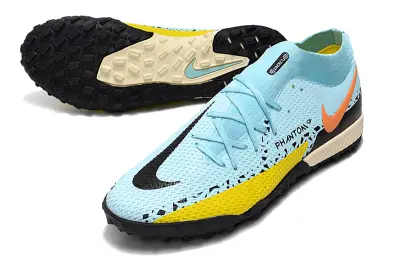 Nike Phantom GT Pro TF - Blue/Sky Blue/Lemon Yellow
