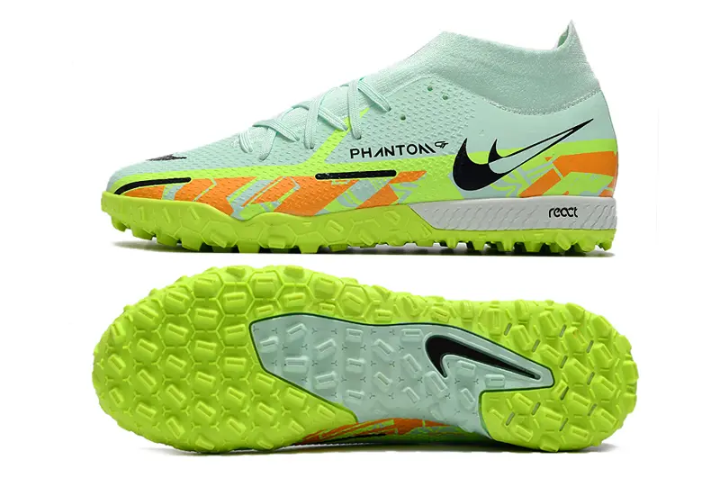 Nike Phantom GT Pro TF - Aqua/Electric Green/Fired Orange