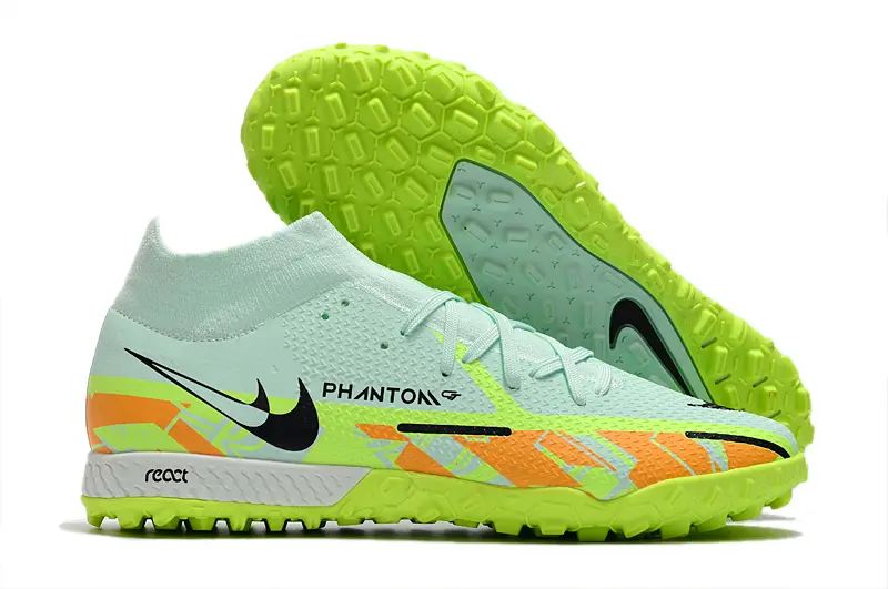 Nike Phantom GT Pro TF - Aqua/Electric Green/Fired Orange