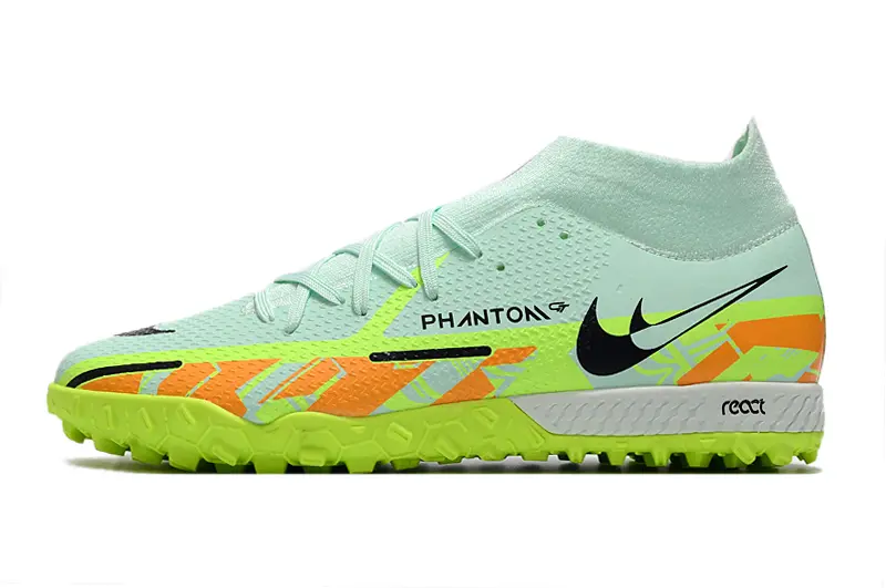 Nike Phantom GT Pro TF - Aqua/Electric Green/Fired Orange