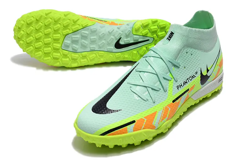 Nike Phantom GT Pro TF - Aqua/Electric Green/Fired Orange