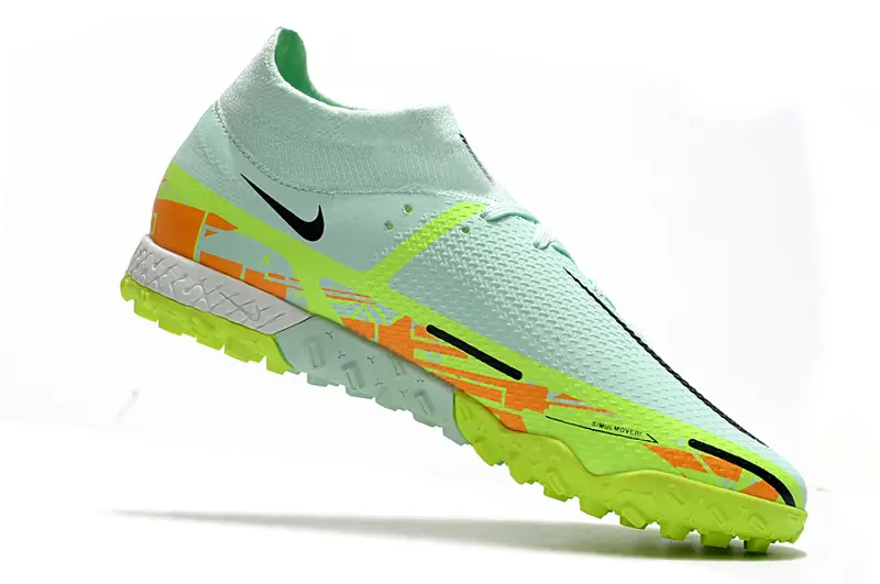 Nike Phantom GT Pro TF - Aqua/Electric Green/Fired Orange
