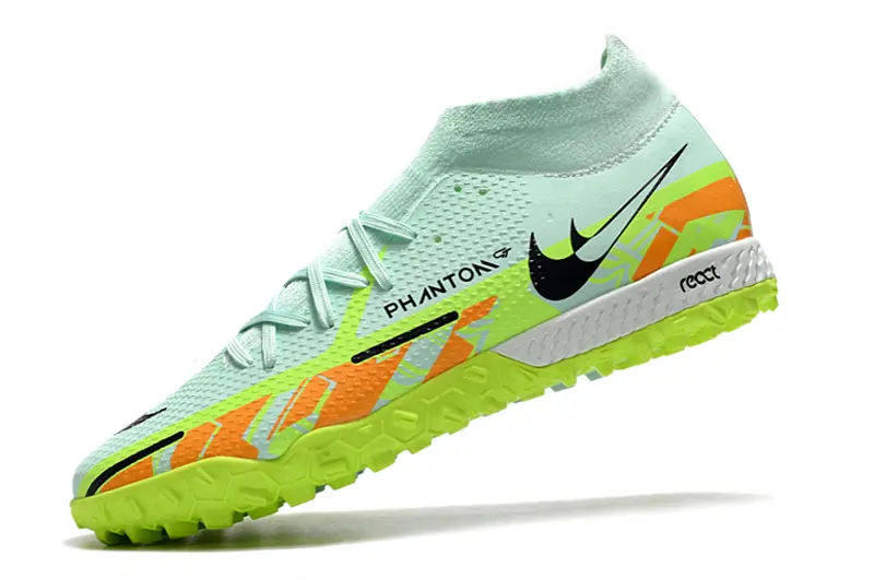 Nike Phantom GT Pro TF - Aqua/Electric Green/Fired Orange
