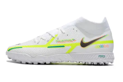 Nike Phantom GT Pro TF - White/Neon Yellow/Shimmery Blue