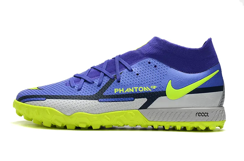 Nike Phantom GT Pro TF - Purple/Neon Yellow/Light Gray