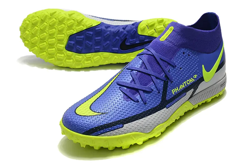 Nike Phantom GT Pro TF - Purple/Neon Yellow/Light Gray