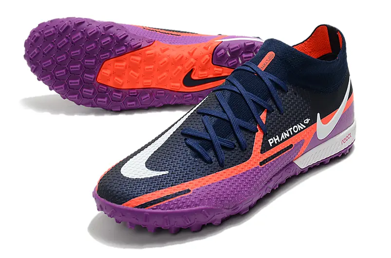 Nike Phantom GT Pro TF - Navy/Vibrant Orange/Rich Purple