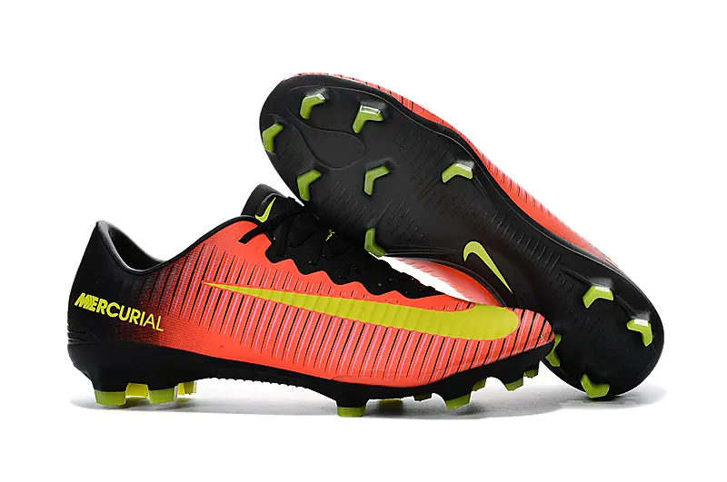 Nike Mercurial Vapor 11 FG - Red/Electric Orange/Neon Yellow