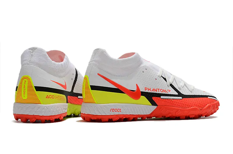 Nike Phantom GT Pro TF - White/Fiery Red/Lime Green