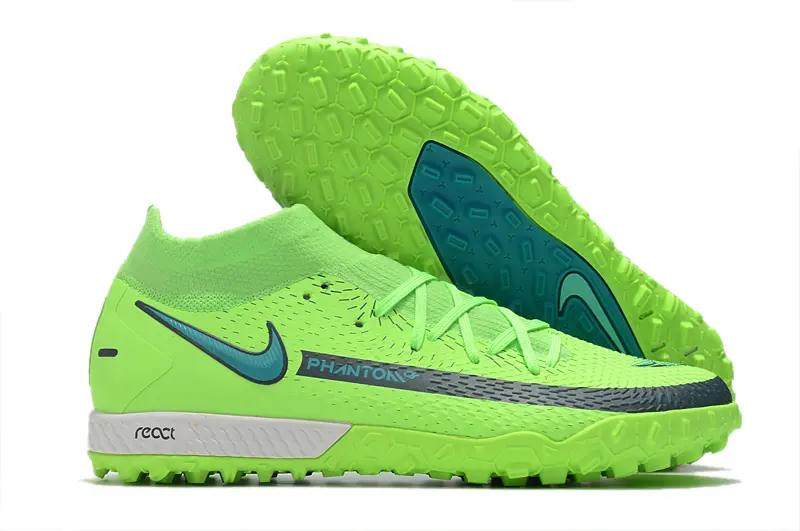 Nike Phantom GT Pro TF - Green/Bright Lime/Teal Blue