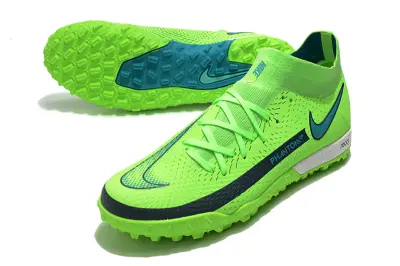 Nike Phantom GT Pro TF - Green/Bright Lime/Teal Blue