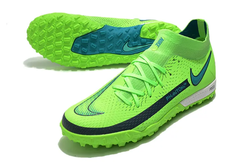 Nike Phantom GT Pro TF - Green/Bright Lime/Teal Blue