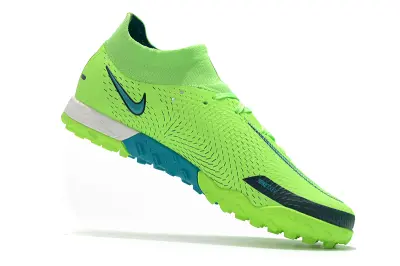 Nike Phantom GT Pro TF - Green/Bright Lime/Teal Blue