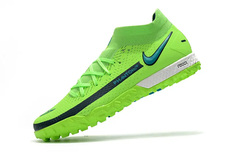 Nike Phantom GT Pro TF - Green/Bright Lime/Teal Blue